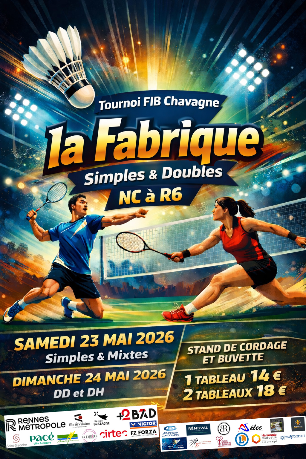 Tournoi FIB Chavagne"La fabrique"